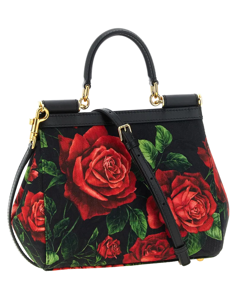 Dolce & Gabbana Sicily Top Handle Bag — Red Red