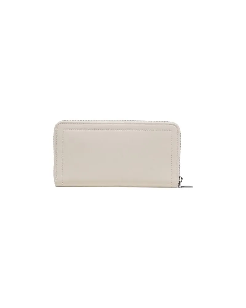 Moschino Women's Beige Polyethylene Wallet Beige