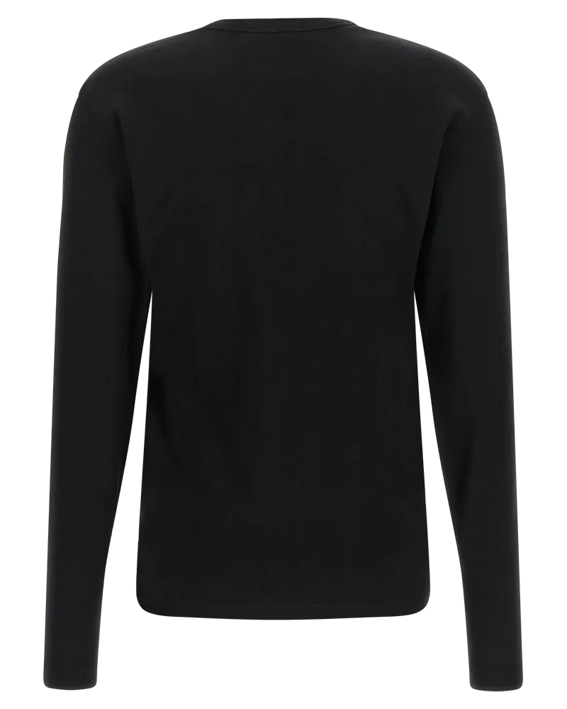 Christophe Lemaire Women's Black Cotton Cardigan Clothing Black