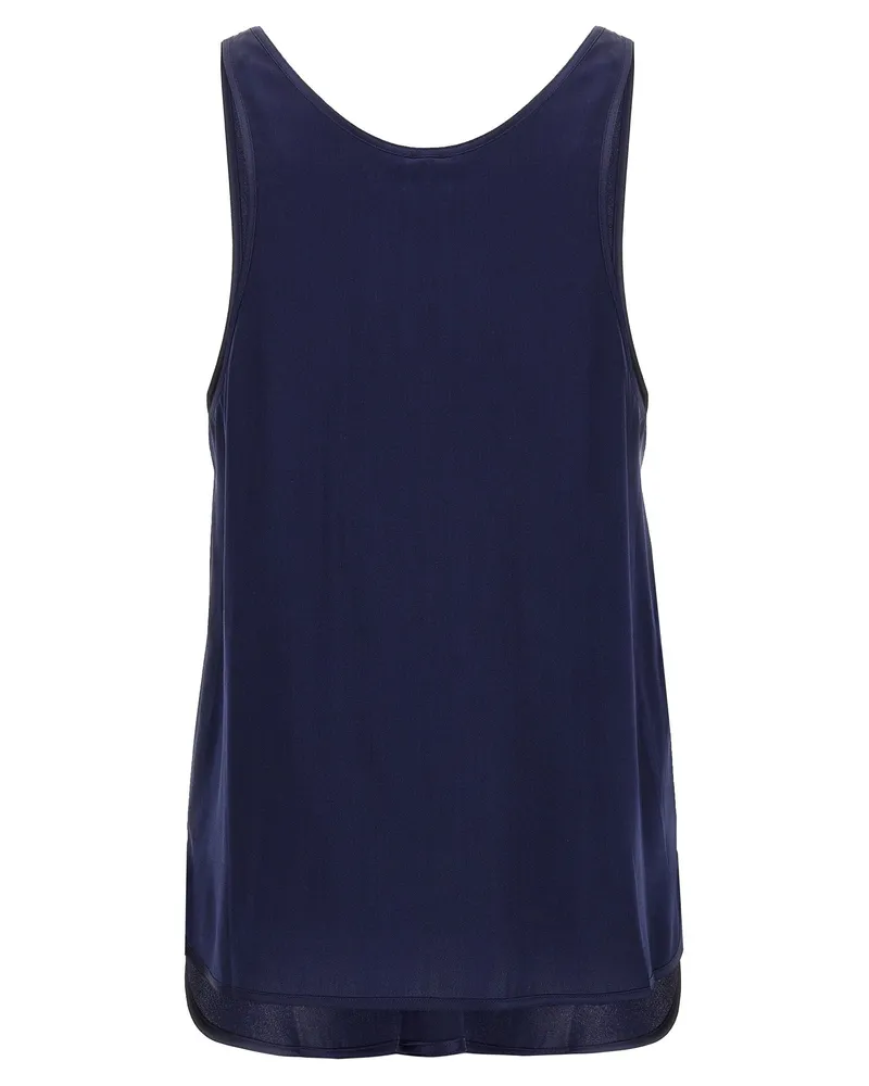 Pinko Tank Top — Navy Navy