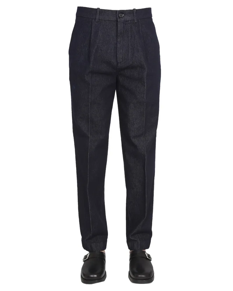 Department 5 Yang Trousers — Blue Blue