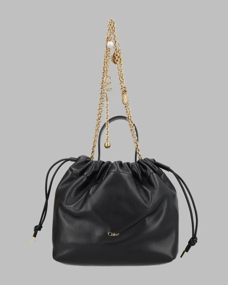 Chloé Icons Shoulder Bag — Black Black