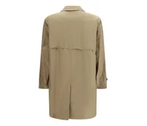 Men's G10 Trench Coat Tan Polyester; Cotton