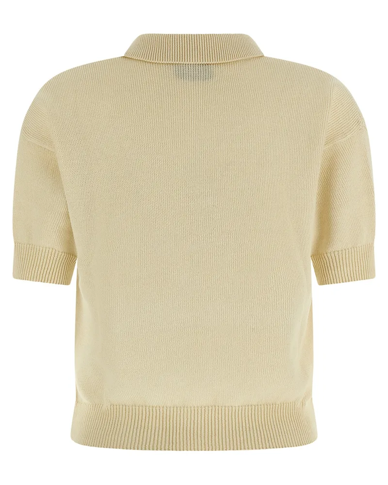 Max Mara Women's Beige Cotton Cardigan Clothing Beige