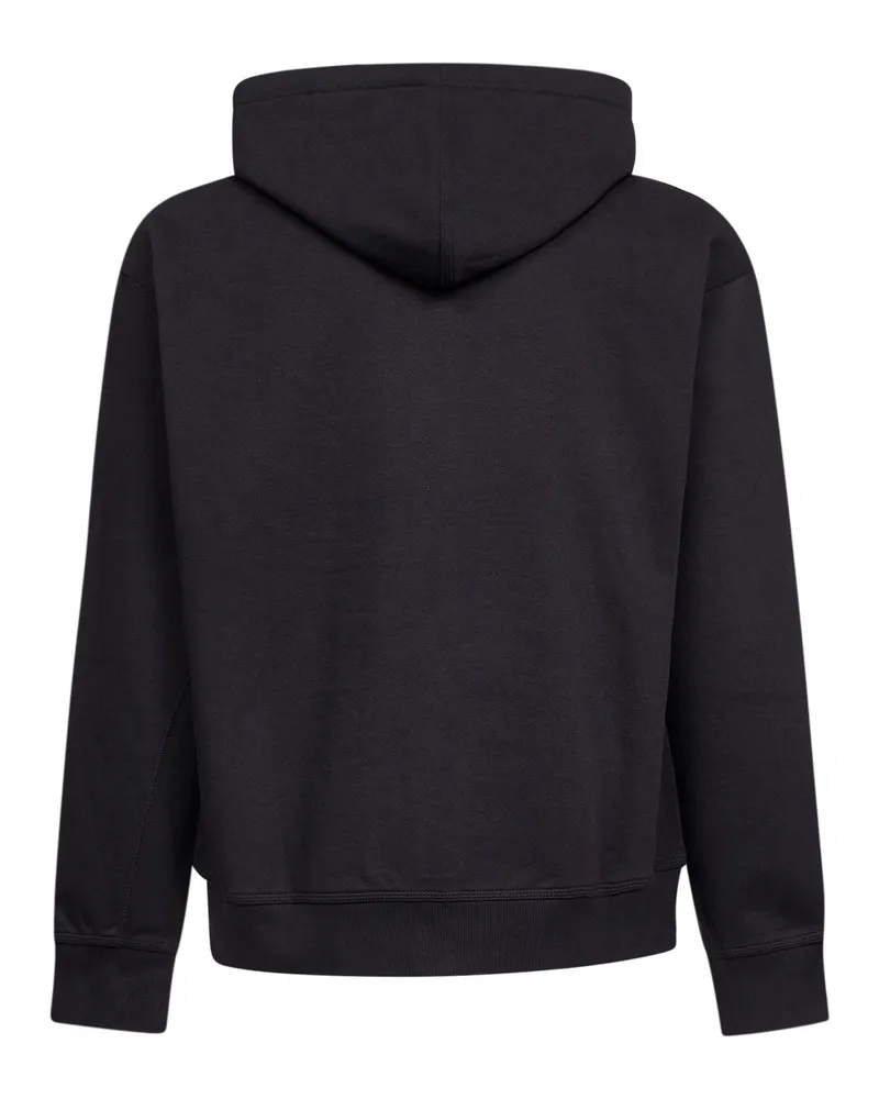Carhartt WIP Men's Zip-Up Hoodie Black Sweatshirts Sweater Black