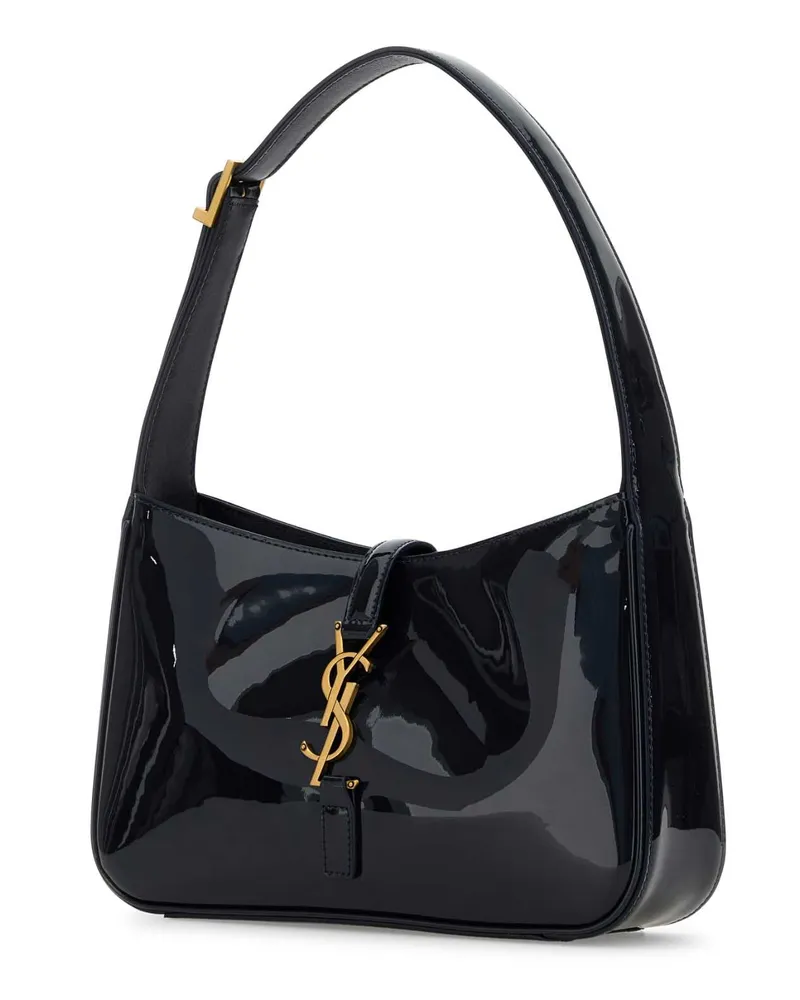 Saint Laurent Women's Midnight Blue Leather Le 5 Ã 7 Shoulder Bag Dknotte Borse A Mano Black