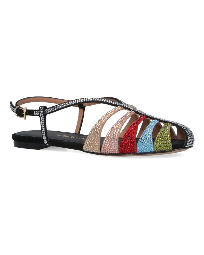 Ferragamo Women's Sandals Multicolour Upper: Goat Leather Multicolor