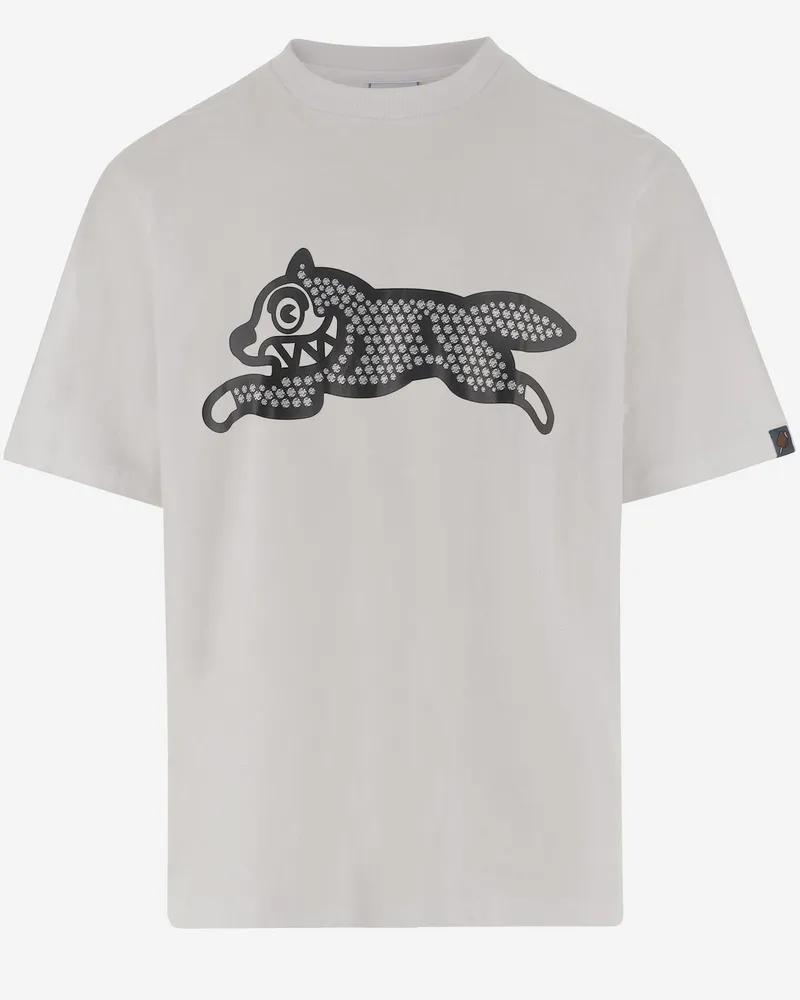 ICECREAM Men's T-Shirt Cotton White T-Shirts And Polos White