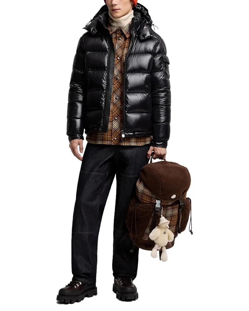 Moncler Down Jacket — Black Black