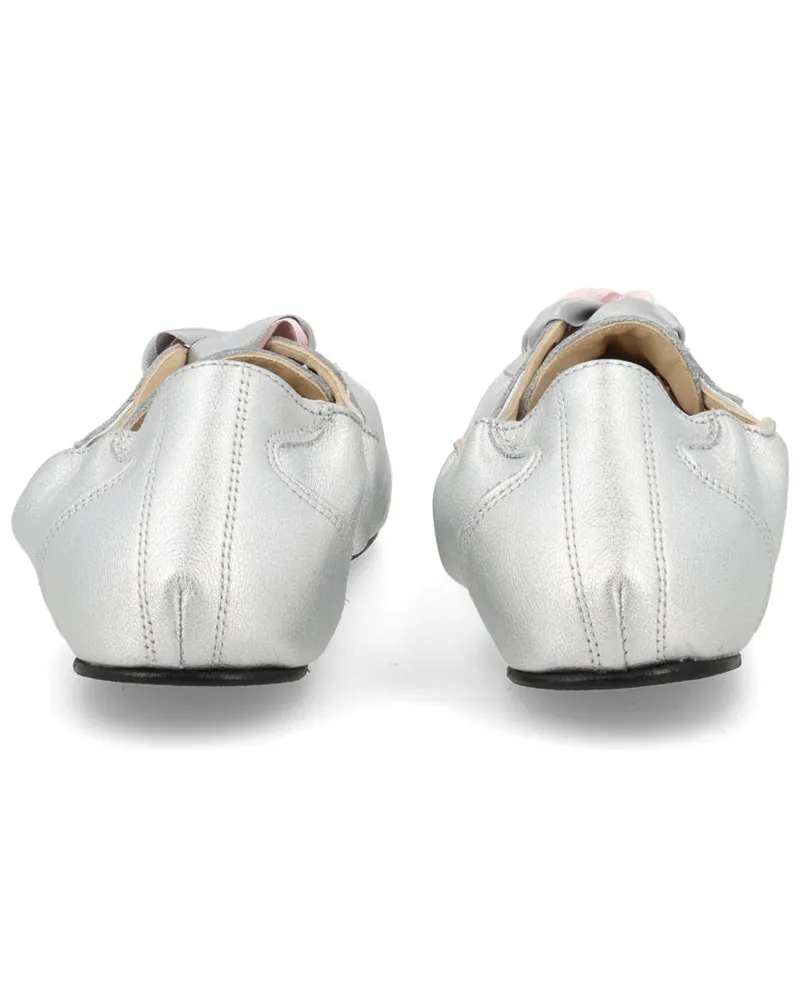 Repetto Tennis Sneaker — Silver Silver