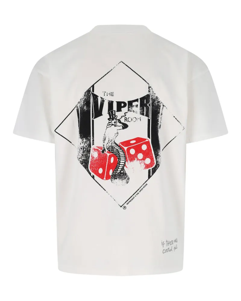 REPRESENT Men's T-Shirts And Polos White Cotton White