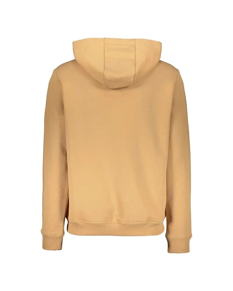Versace Men Brown Cotton Sweatshirt Clothing Beige