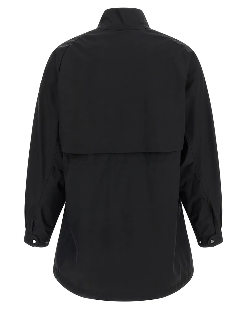 TATRAS Technical Windbreaker Jacket — Black Black