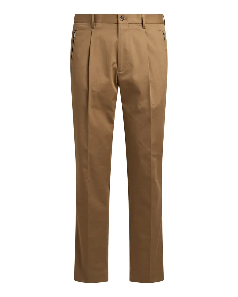 Etro Men's Trousers Cotton Beige Beige