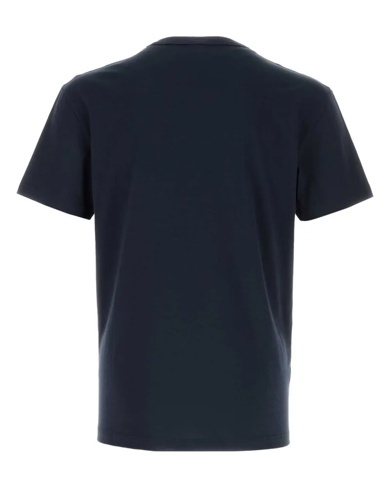 Valentino Garavani Men's Navy Blue Cotton T-Shirt Navy