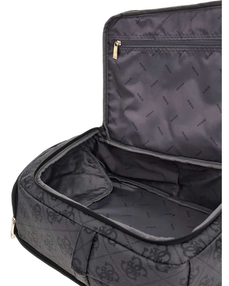 Guess Women's Backpack Coal Logo Polyurethane Gray