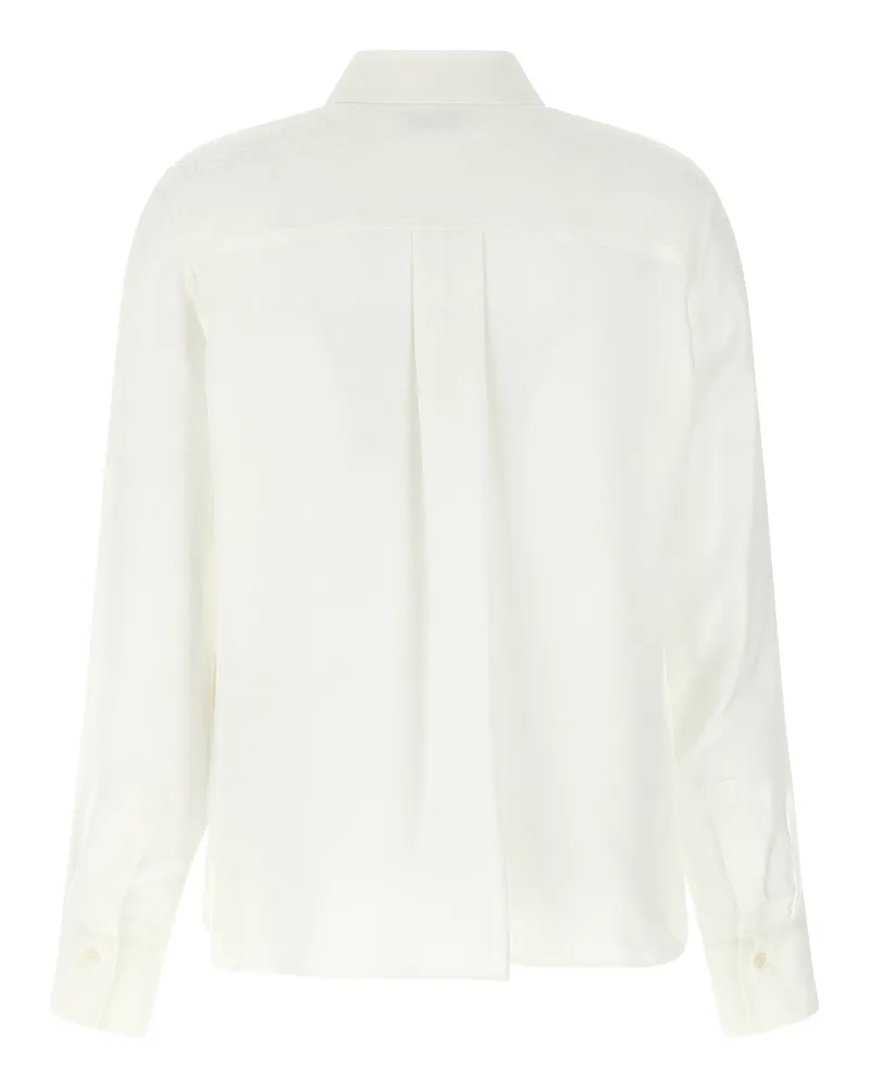 Ferragamo Women's White Silk Blouse White