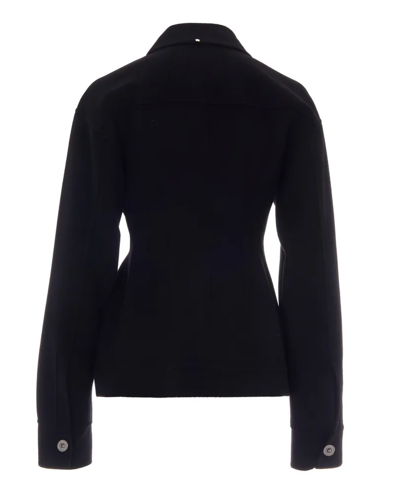 SPORTMAX Women's Wool Jacket Arena Black Black