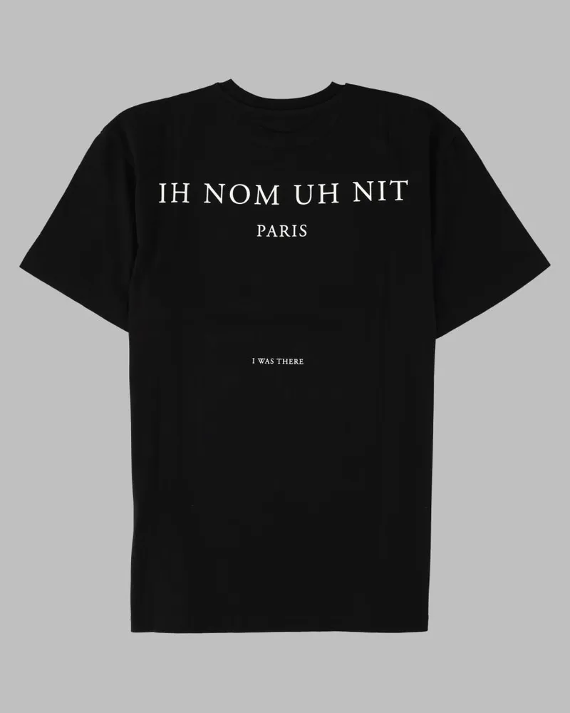IH NOM UH NIT Mask Future Graphic Print T-Shirt — Black Black