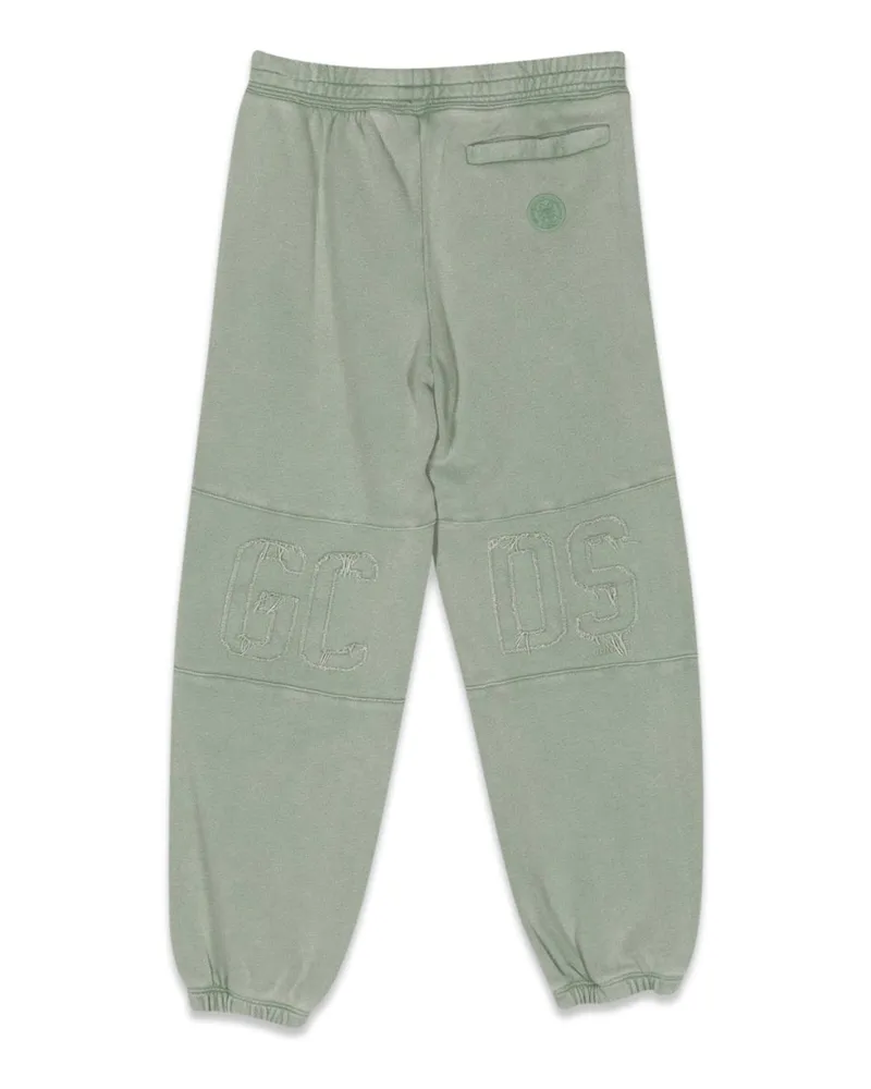 GCDS Cotton Trousers — Green Green