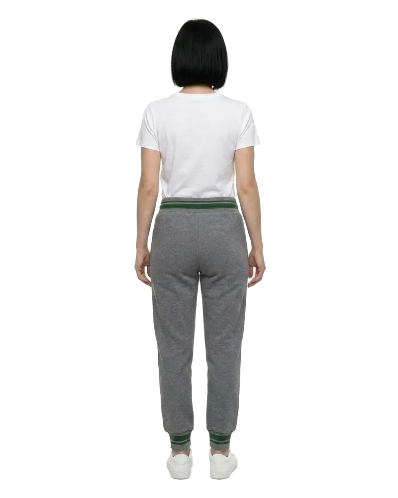 Dolce & Gabbana Women's Gray Cotton Joggers (workout Pants Gray