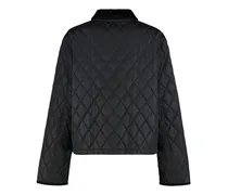 Check Jacket — Black