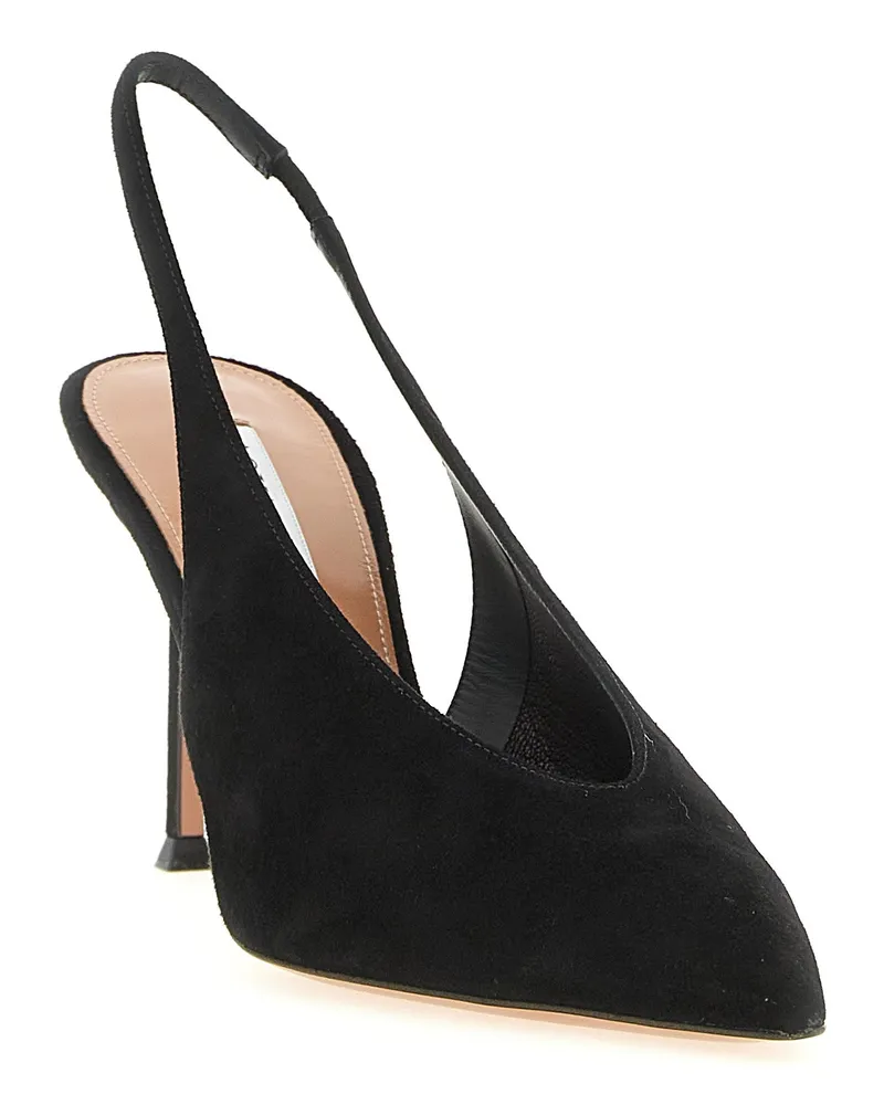 Aquazzura Women's Black Calfskin High Heel Pumps Black