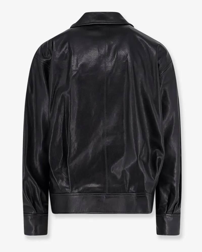 Arma Men's Leather Jacket Paulo Black Black