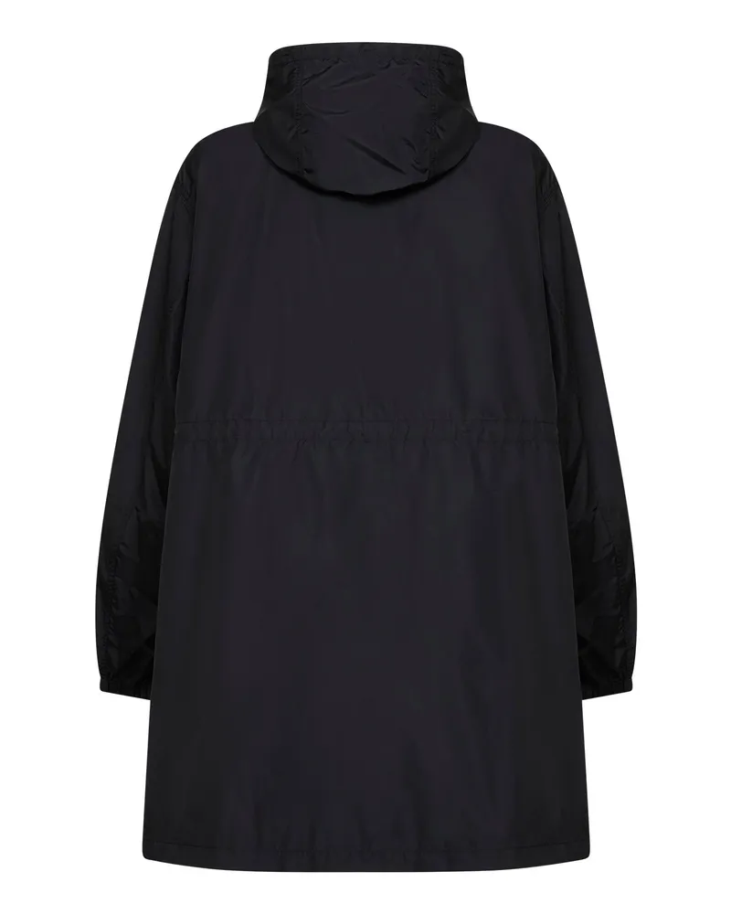 Canada Goose Women's Hooded Parka Lume Black Nylon Polyamide Bomber Jackets Black