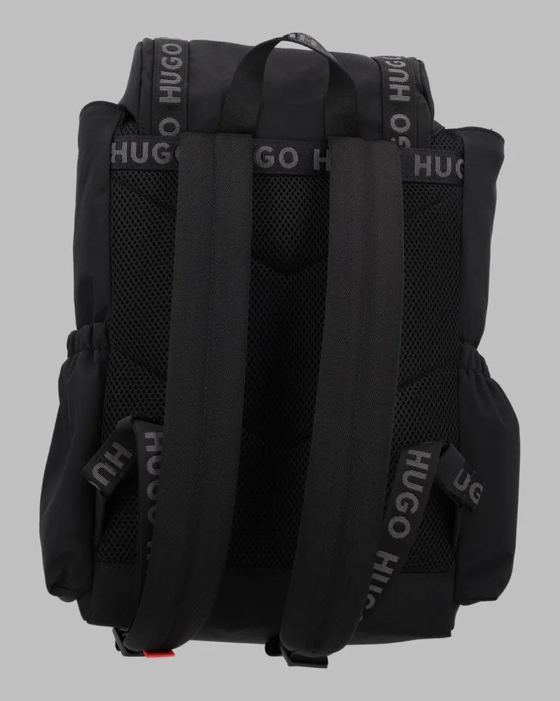 HUGO BOSS Conraad Nylon Backpack — Black Black
