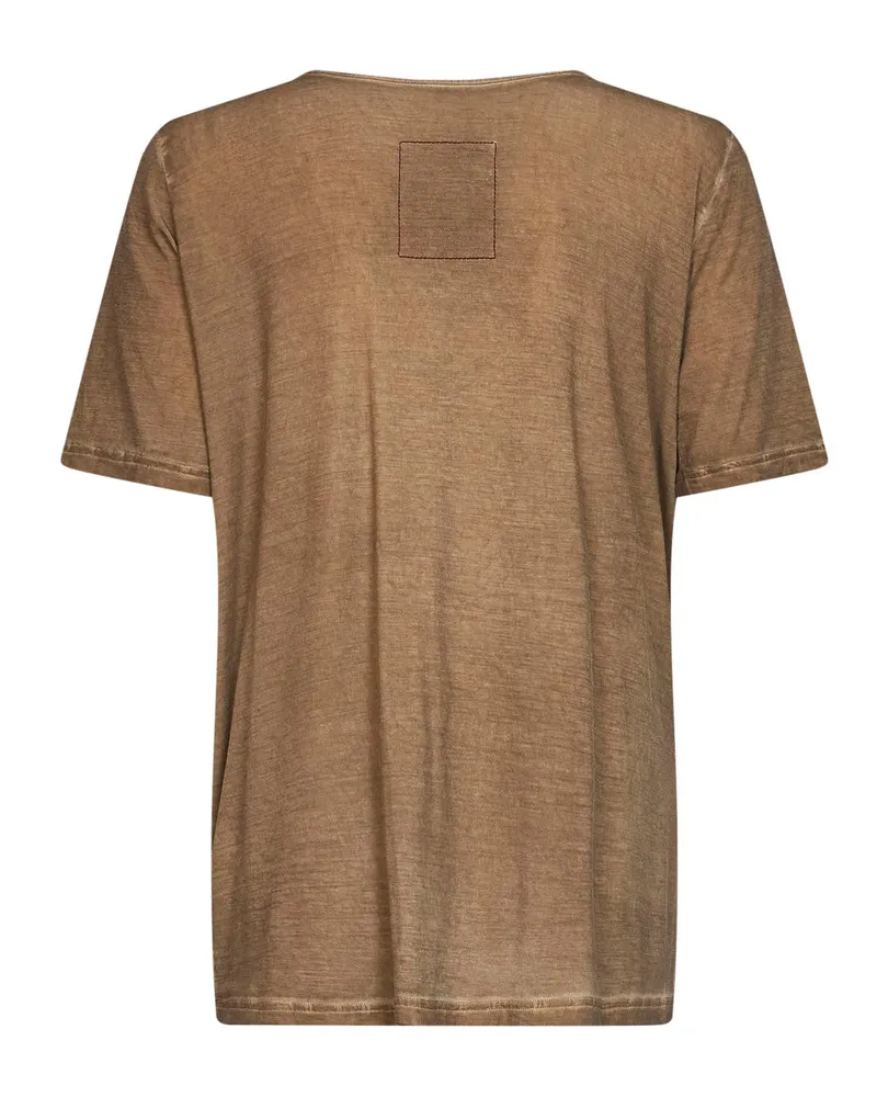 Uma Wang Women Top Trap Stretch Jersey Beige Modal Tops Beige