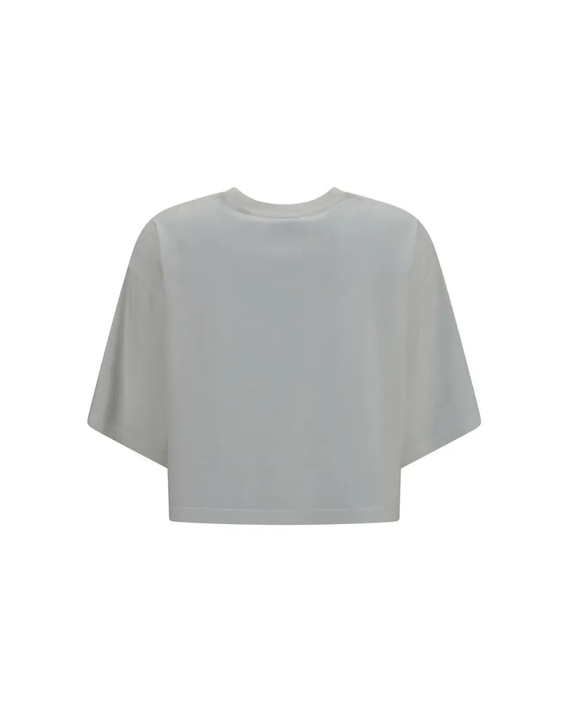 Burberry Women's White Cotton T-Shirt White