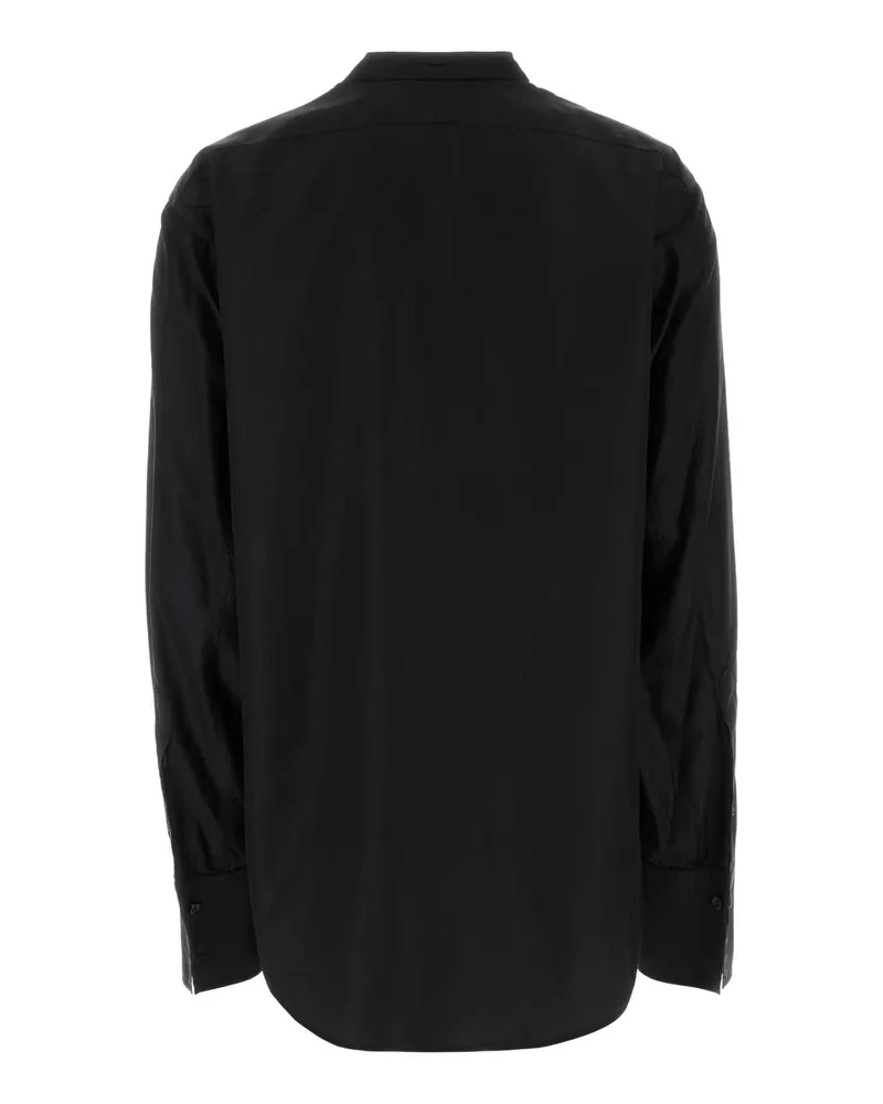 The Row Lula Blouse — Black Black