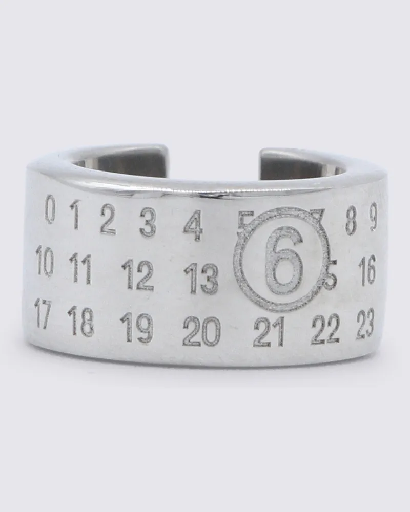 Maison Margiela Women's Bijoux Polished Palladium _ Brads Silver