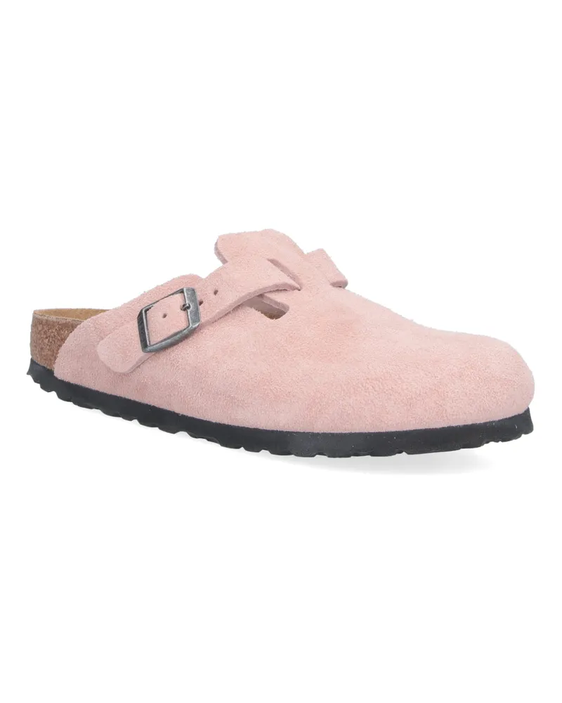 Birkenstock Unisex Sandals Pink Leather Pink