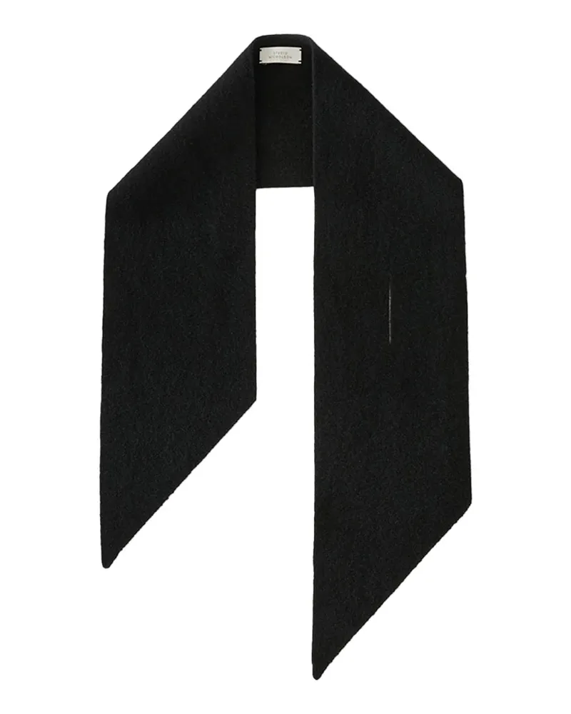 Studio Nicholson Scarf — Black Black