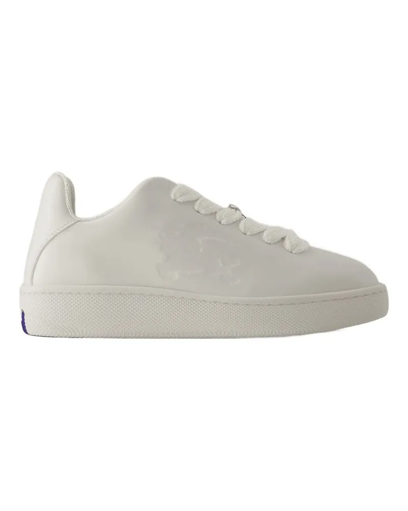 Burberry Women's Lf Box Sneaker White Calfskin White