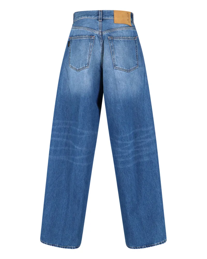 Haikure Women's Jeans Blue Cotone Blue