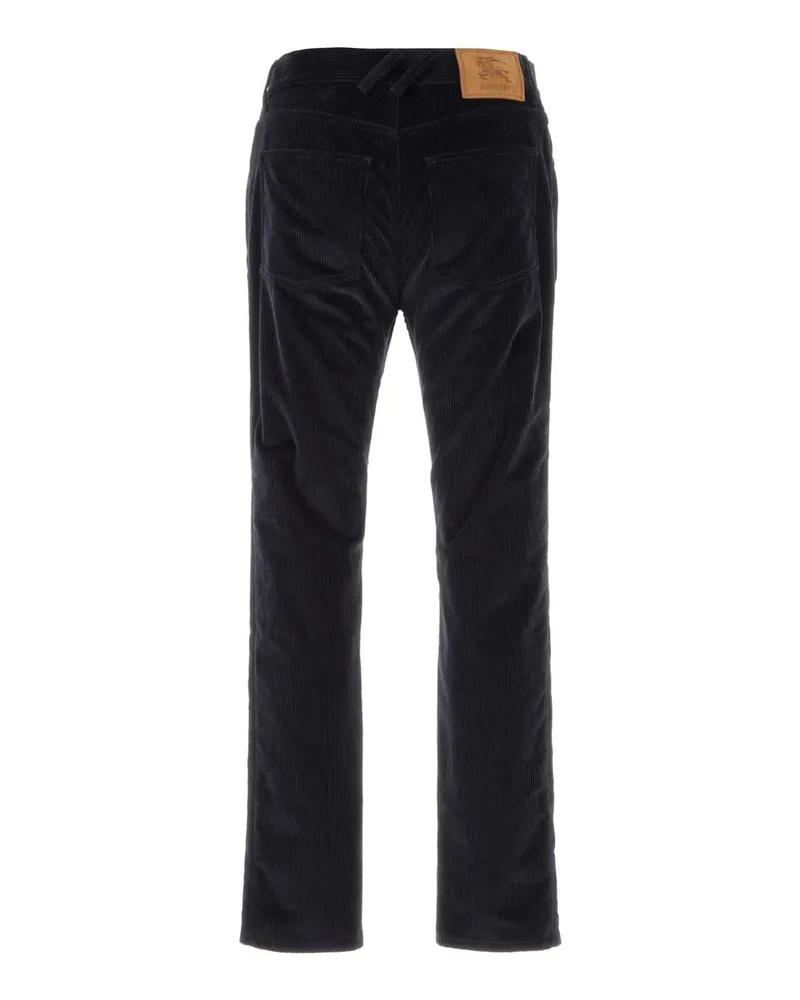 Burberry Cotton Corduroy Trousers — Blue Blue