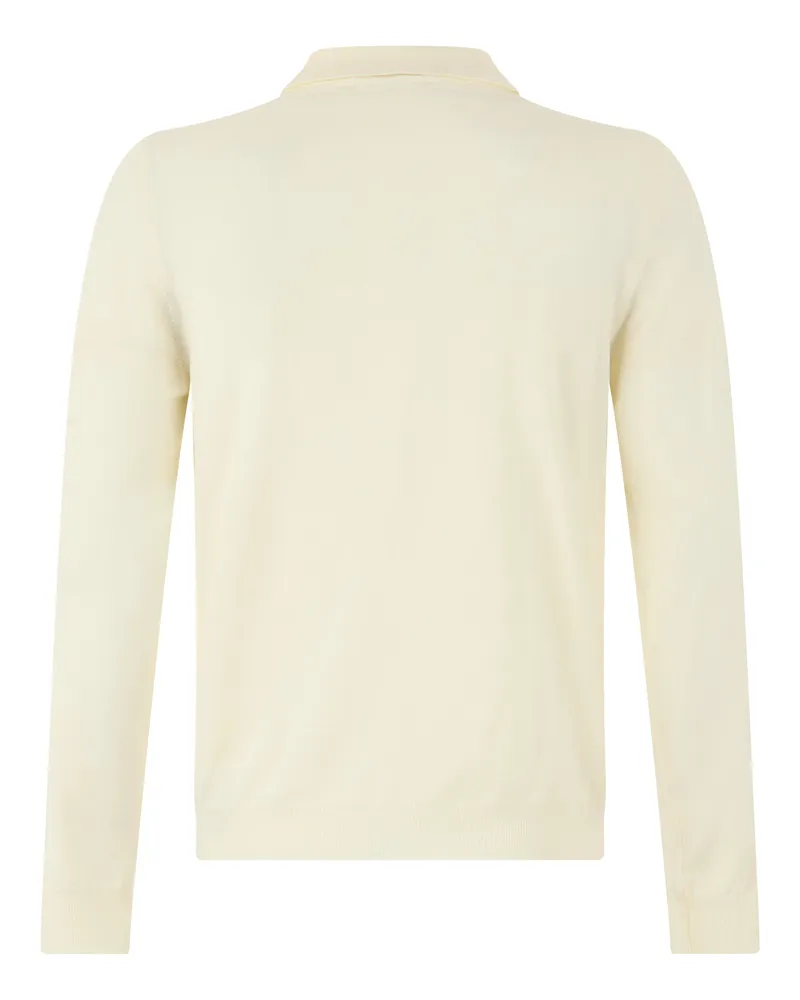 Slowear Virgin Wool Polo — Beige Beige