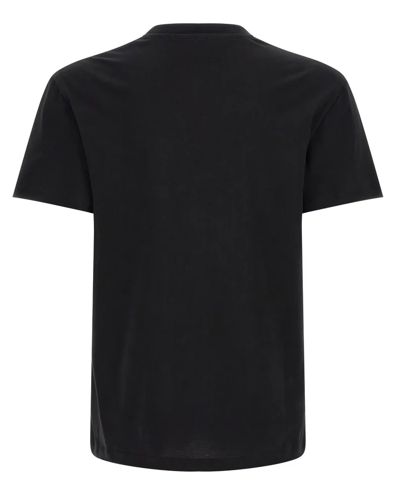 Valentino Garavani Men's Black Cotton T-Shirt Black