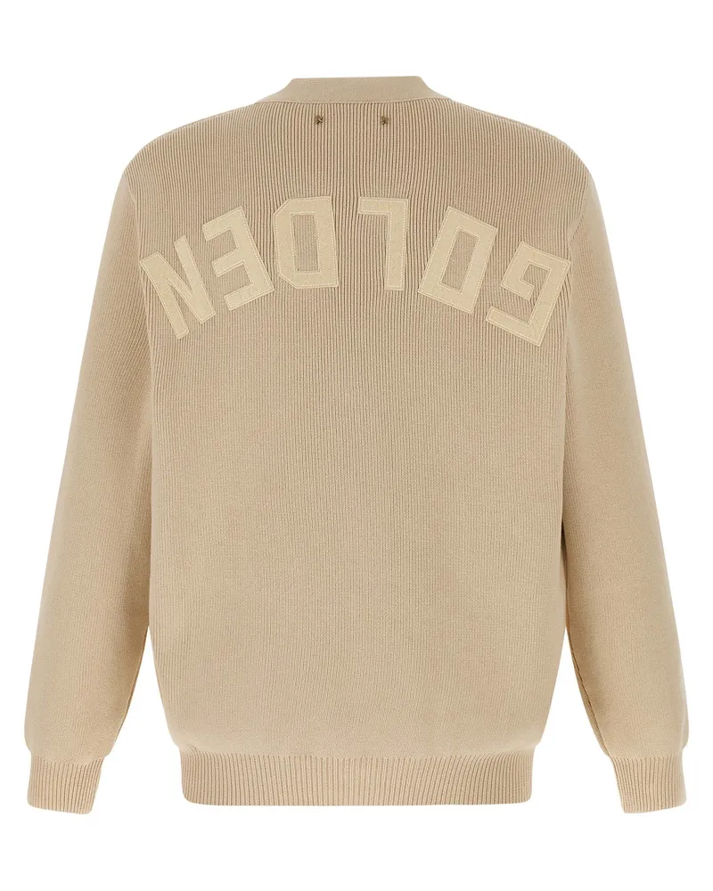 Golden Goose Darryl Cardigan — Beige Beige