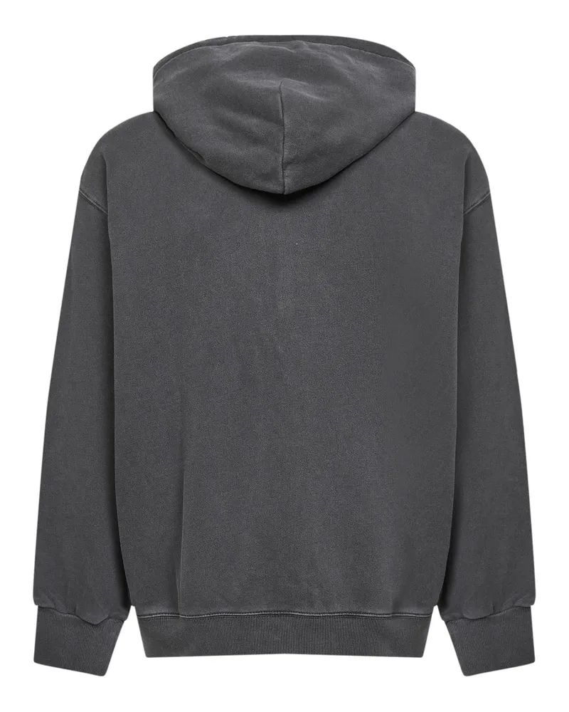 Carhartt WIP Men Hooded Jacket Black Grey Null Sweatshirts Sweater Gray