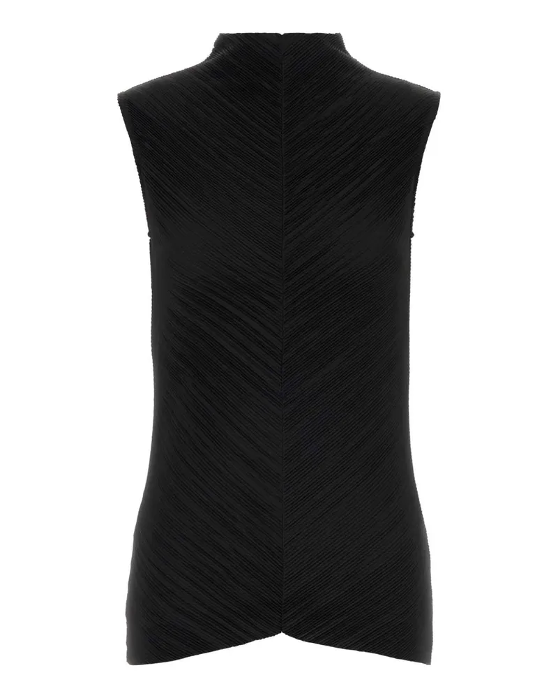 Calvin Klein Plisse Tank Top — Black Black