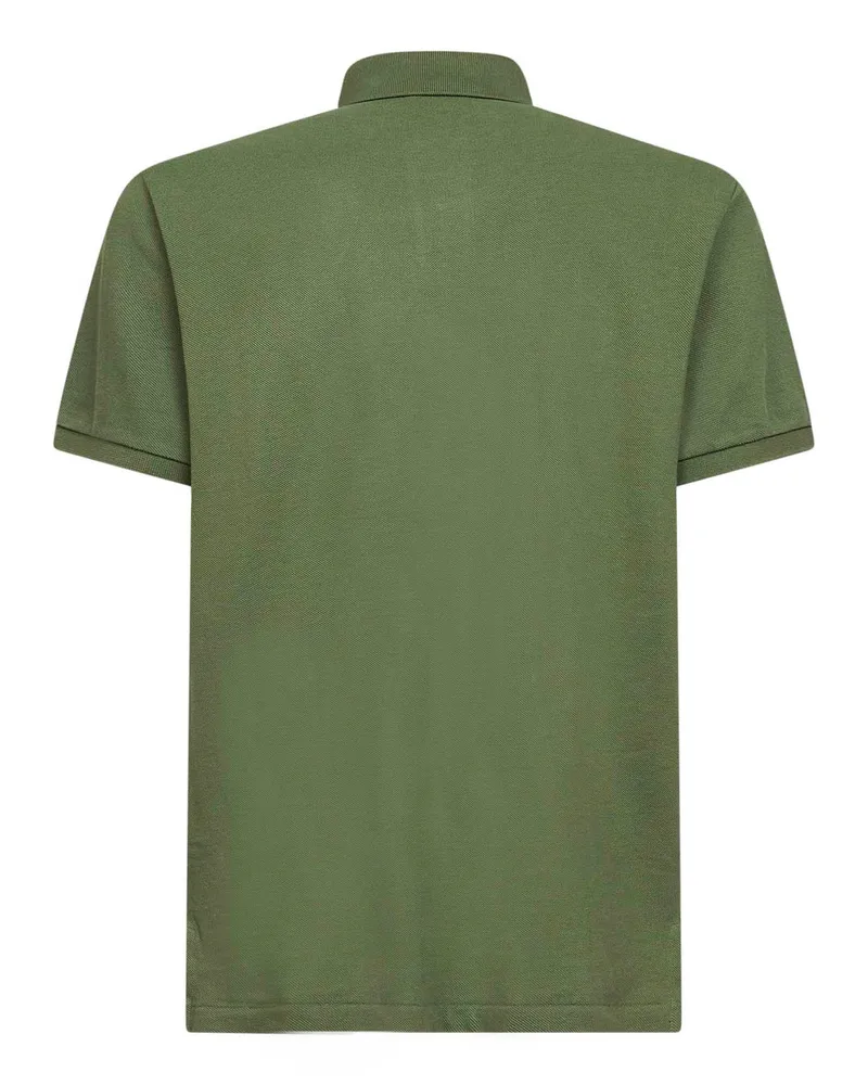 Ralph Lauren Men Garden Trail Iconic Mesh Polo Shirt Green Cotton T-shirts And Polos Green