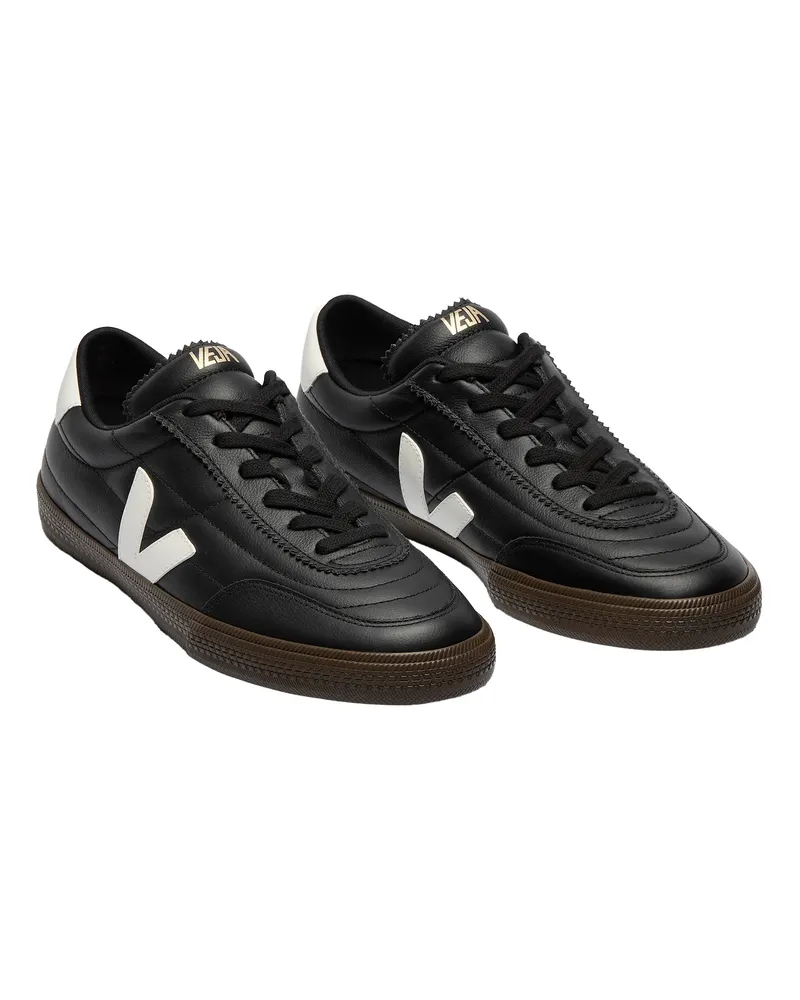 VEJA Men's Sneakers Panenka Black-White Trainers Black/white Black