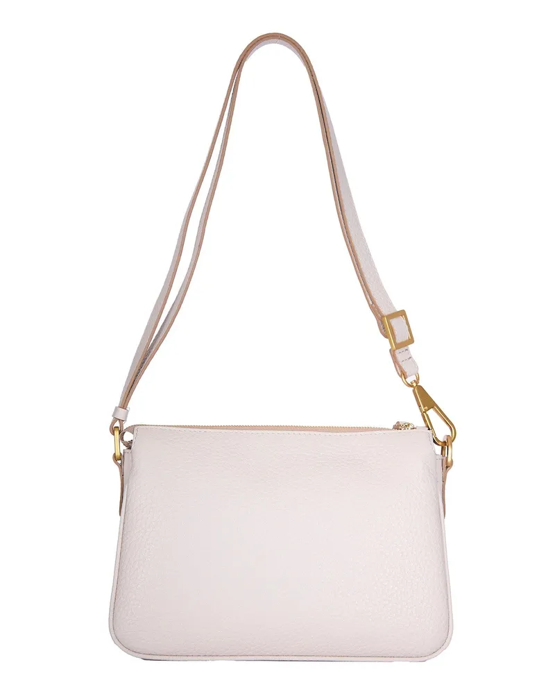 Gianni Chiarini Women's Shoulder Bag Brooke Sand Leather Beige