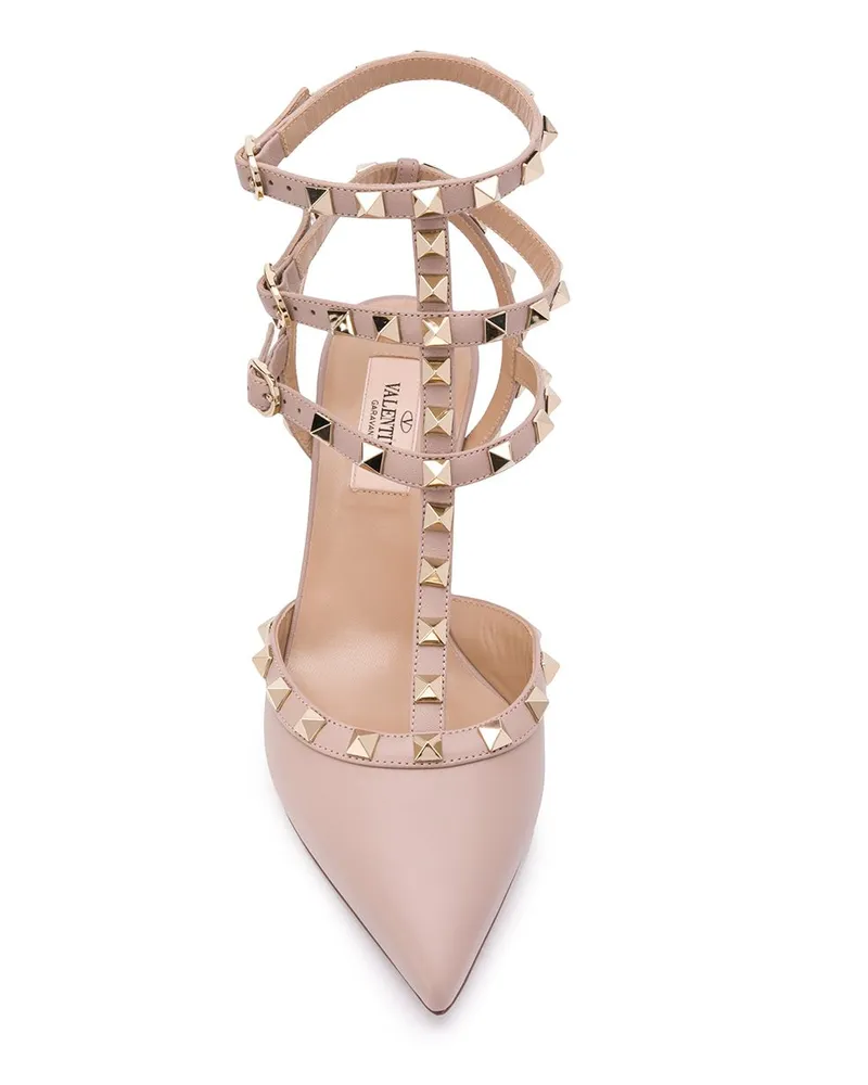 Valentino Garavani Rockstud Pump — Powder Powder