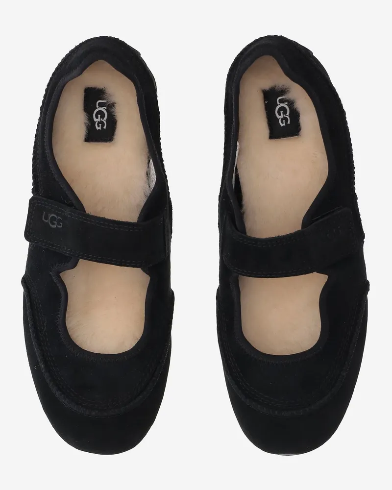 UGG Quill Mary Jane Sneaker — Black Black