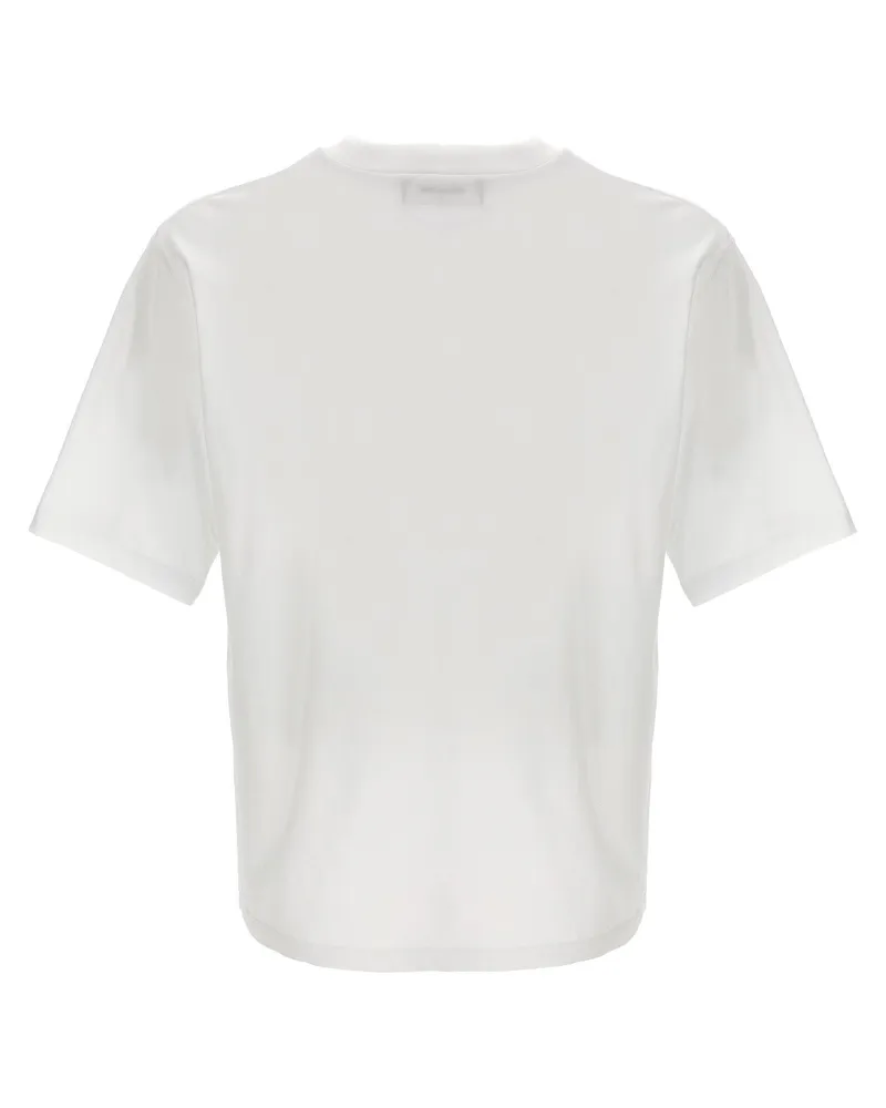 Dsquared2 Logo-Print Cotton T-Shirt — White White